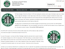 Tablet Screenshot of gunsandcoffeegear.com